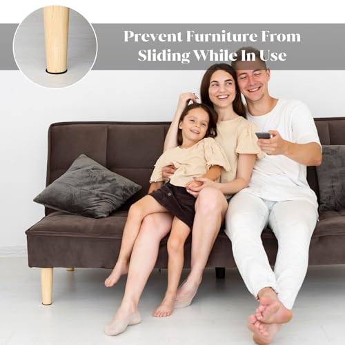 Classicseali 16 Stück Antirutsch Pads Selbstklebend,14.5x4.7cm Anti Rutsch Möbel Pads,Eva rutschfeste Pad,Antirutsch Pad Gummi für Möbelfüße Stuhlbein Tische Sofa