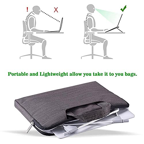 Stojak na tablet do laptopa Przenośny składany stojak na tablet Top z antypoślizgowym uchwytem z regulacją wysokości Home Office /425(Silver)