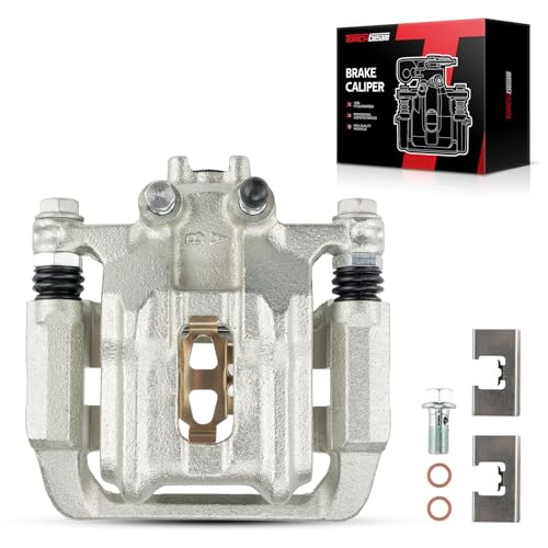 Image of Torchbeam Rear Brake Caliper Right for Honda 2007-2016 CR-V, Acura 2013-2018 RDX, Honda 2012-2015 Crosstour, Rear Right Caliper Replace # 19B6887