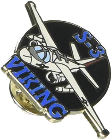 EagleEmblems P18039 Pin-APL, S-3 Viking, Top-LF (1.5'') image 2