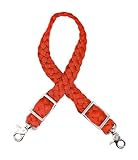 CHALLENGER Horse Western Nylon Braided Wither Breast Collar Strap Red 105J07RD