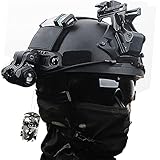 AQzxdc Armee Schutzhelm Mich 2000, Mit Sturmhaube Und Taschenlampe & Brillensets, Schlagfeste Outdoor-Ausrüstung, Für Airsoft Paintball CS Game,Sets c