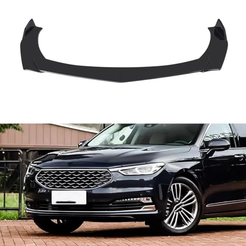 Kit de spoiler de carrosserie ABS pare-chocs Ford Taurus 2015-2019 lèvre avant noire