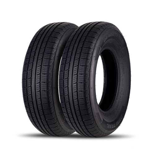 (SET of 2) OMNI TRAIL Capability STR ST185/80R13-8PLY Load Range D 99/95N ST185/80/13 - ST 185 80 13 Trailer Tire 36 Warranty Free Road Side Assistance