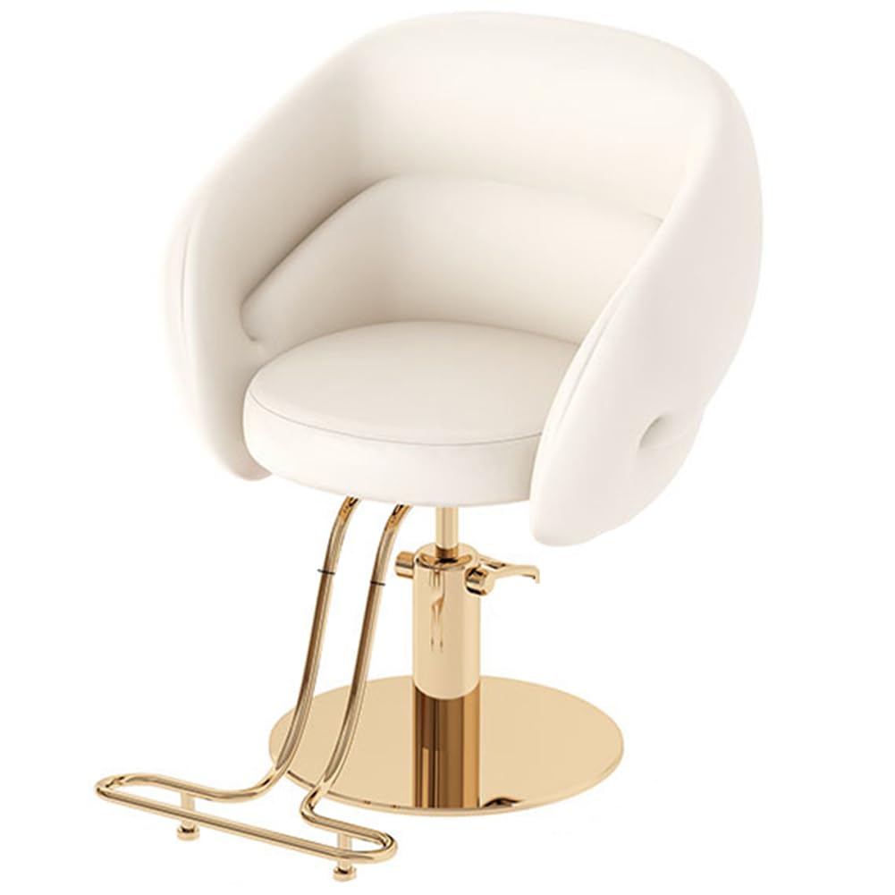 Amazon.com: IBOWZ Modern White Barber Chair, Heavy Duty
