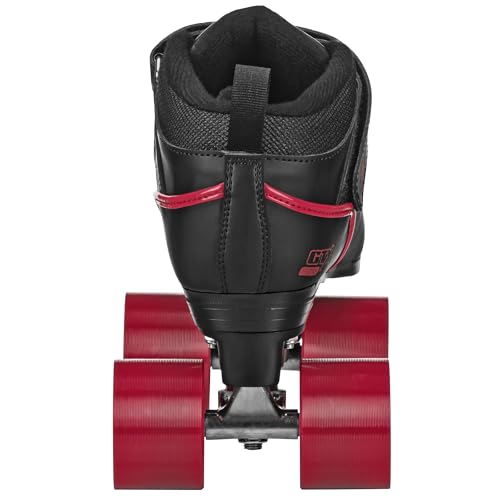 Image of Pacer GTX Quad Indoor Traditional Speed Style Roller Skates Red Size M5 /W6