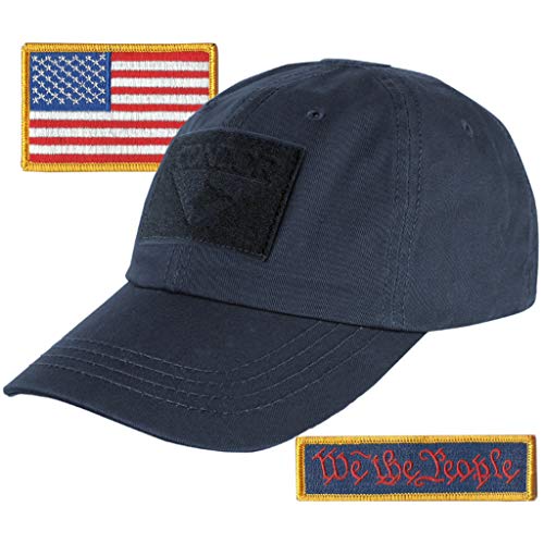We The People & USA Tactical Patch with Condor Operator Cap Bundle