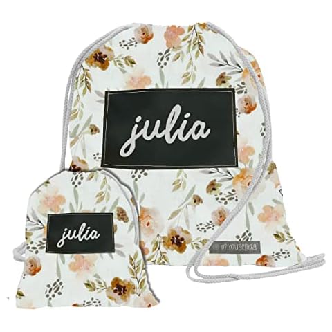 MIMUSELINA Bolsas Infantiles de Tela Pack x2 Cover