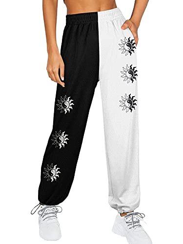 Citgeett FF91383QEHB-QUQ--M1 Womens Sweatpants Loose Fit Lounge Trousers thumb #4