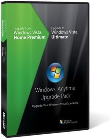 Microsoft Windows Vista Anytime Upgrade Pack [Home Premium to Ultimate] [OLD VERSION]