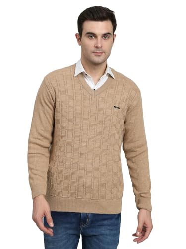 Image of eWools Men's Winterwear Woolen Striped Sweaters
