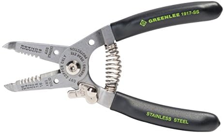 Greenlee Hand Tools Stainless Steel Wire Stripper (1917-SS), 16-26AWG