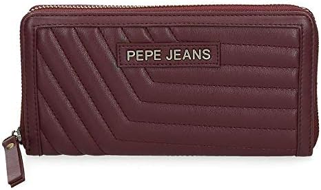 Pepe Jeans Amanda Zippered wallet Red 