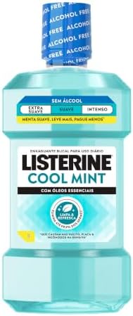 Enxaguante Bucal Listerine Cool Mint, Sem Álcool, 1L