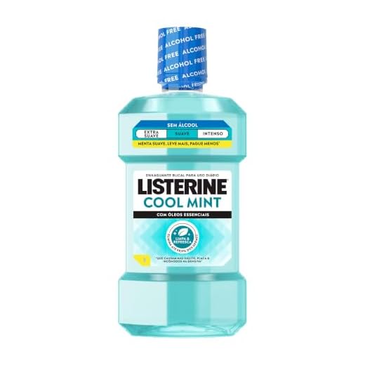 Listerine Enxaguante Bucal Cool Mint Sem Álcool, 1L