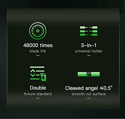 High Precision Cleaver TAWAA FC-30 Cutter with 24 Surface Blade Cheap Splicing Tool, 48,000 Fiber Cleaves