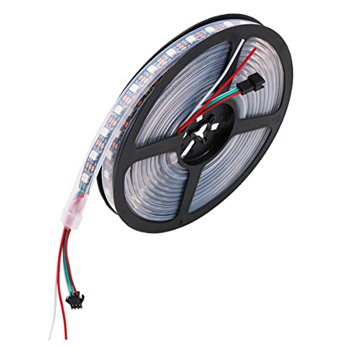 Hsthe Sea 5 Meter WS2812B 300LEDS RGB LED Strip Lights Pixels Addressable Individulally Dream Color Chasing DC5V Digital Programmable