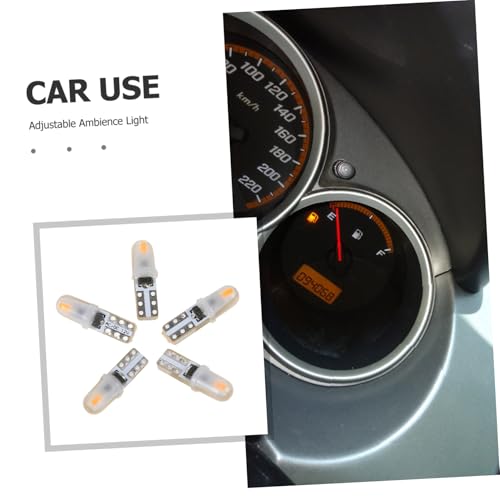 Zerodeko 5pcs bombillas LED para tablero interior de coche miniatura 3