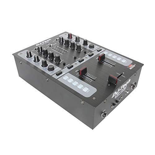 DJ Tech DIF-M2 Professioneller DJ Scratch Mixer