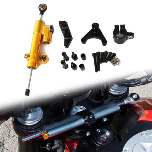 Amortisseur direction moto Ducati Hypermotard 950 kit fixation réglable 2016 2017 2018