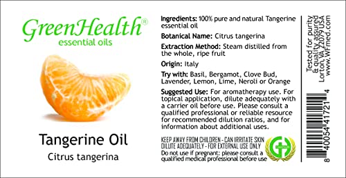 Aceite Esencial Puro de Mandarina 5 ml en Frasco de Vidrio miniatura 3