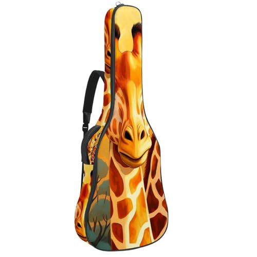 Sac de transport pour guitare acoustique étanche contre chocs et pluie