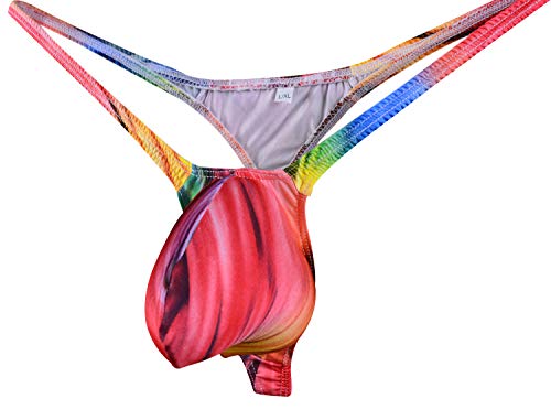 Men's G-String Bulge Pouch Thongs Bikini Underwear WSS462