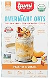 Yumi Organics Organic Peaches & Cream Overnight Oats, 8.8 Oz
