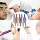 10 pcs Diagnostikleuchte Pupillenleuchte Medizin: Stiftlichter für Krankenschwestern Wiederverwendbar LED Stiftlampe mit Taschenclip Pupillenleuchte Rettungsdienst für Krankenschwestern Ärzte