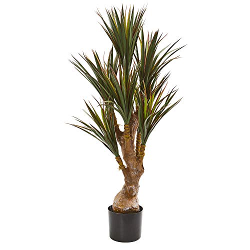 Nearly Natural 46in. Yucca Artificial Tree UV Resistant (Indoor/Outdoor)