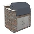 LZBCIXA 420D Heavy Duty Built in Grill Cover for Napoleon Built-in 700 Series 32 RB 2021–2026, Waterproof Outdoor Kitchen Grill Cover with Air Vent, Durable Oxford Fabric BBQ Island Cover,B