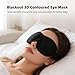 12 PCS 3D Blackout Sleep Masks, 3D Eye Mask, Lightweight Knitted Fabric Sleeping Blindfold with Zero-Pressure Eye Space, Adjustable Elastic Strap, Eye Cover for Men Women Travel Side Sleepers