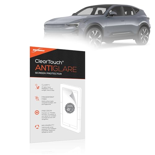 BoxWave Screen Protector Compatible with Polestar 2025 Polestar 3 Infotainment Display (14.5 in) - ClearTouch Anti-Glare (2-Pack), Anti-Fingerprint Matte Film Skin