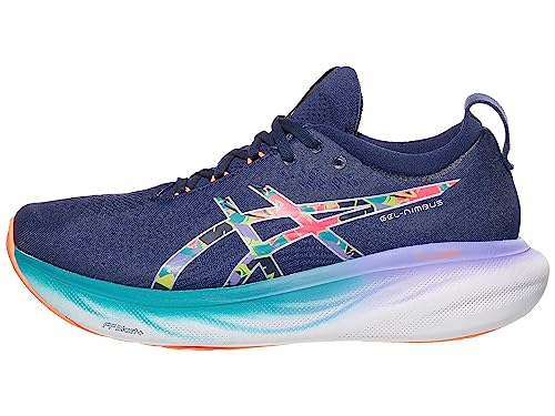 ASICS Men's Gel-Nimbus 25 Running Shoes, 9, Lime Zest/