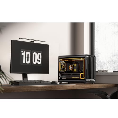 Image of JONSBO D33 Black Micro ATX PC Case,High Airflow MATX case with Tempered Glass Panel,9 Fan Positions,High Compatibility,Supports MATX BTF MB, 435mm GPU /360AIO /172mm Air Cooler,ATX /SFX PSU,Black