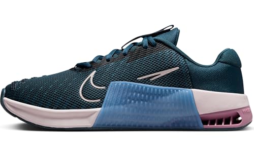 Nike Metcon 9 AMP Women's Workout Shoes (DZ2537-401, Armory Navy/Plum Dust/Aegean Storm/Platinum Violet)