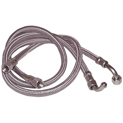 Cuenod - Latiguillos gasoil - H3/8" x H14/150 codo 90° (2 piezas) - : 13000932
