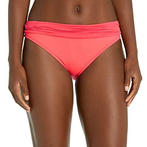 Image of La Blanca Women's Island Goddess Shirred Band Hipster Bikini Bottom
