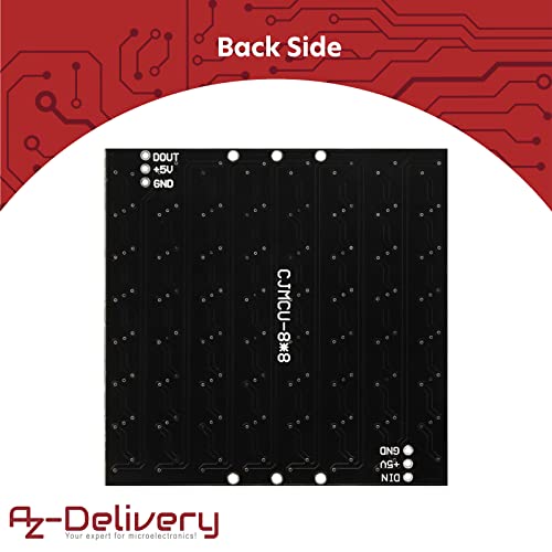 AZDelivery U 64 LED Matrix Paneel CJMCU-8 * 8 Module compatibel met Arduino en Raspberry Pi Inclusief E-Book! - Afbeelding 4
