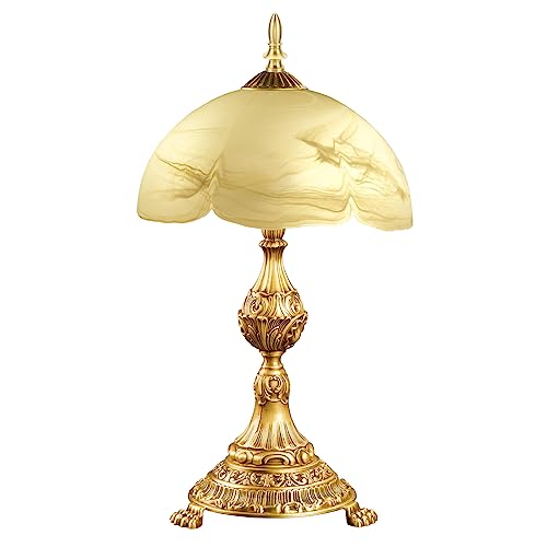 Image of PATIKIL 2.1 inch Tall Brass Lamp Finials Cap Knob, 1 Set Lamp Screw Holder Tapped 1 /4-27 for Table and Floor Lamp Shade Decorations