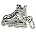patin à Roues Alignées BRELOQUE EN ARGENT STERLING .925 x 1 patin à Roues Alignées breloque sslp2122