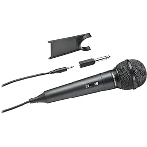 Audio-Technica ATR1100x Unidirectional Dynamic Microphone (ATR Series), Black