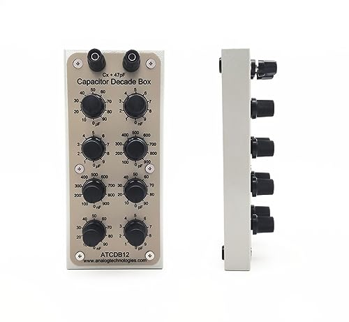 adjustable decade box 01100m  1pf100f 15 accuracy wide range rotary substitution box for lab testing adjustable capacitor decade box