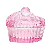 Esthétique japonaise : la tasse en cristal apporte une touche d'élégance japonaise à votre espace de travail, pour organiser de petits objets, outil de nail art, tasse à brosse à ongles