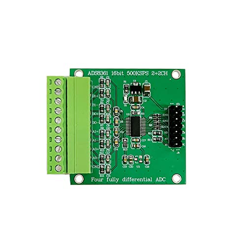 Module d'acquisition de données ADC ADS8361 16 bits 500 KSPS convertisseur 4 canaux différentiels