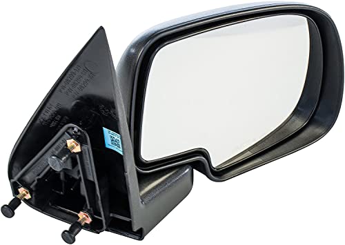 Passenger Side Non-Heated Manual Operated Mirror For Cadillac Escalade Chevy Silverado Suburban Hd Tahoe Gmc Sierra Yukon Xl 1500 2500 3500 1999-2007 - Parts Link #: Gm1321230 #TOP4
