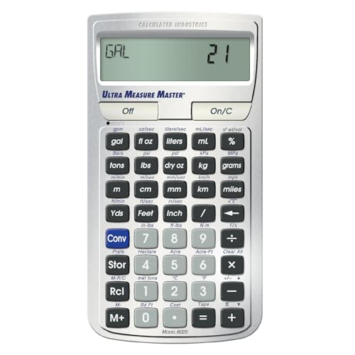Calculated Industries 8025 Ultra Measure Master Conversion Calculator by Calculated Industries - Used condition - US$22.28