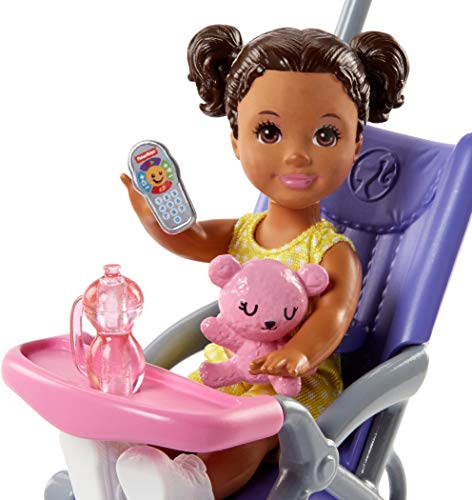 Buy Barbie Skipper Babysitters Inc Stroller Playset Online At Low Prices In India Amazon In