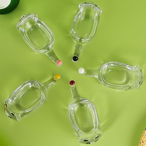 Recipiente Cristal para Polvo de Uñas Forma Panda miniatura 5