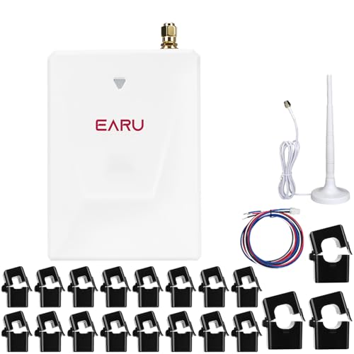 Best Smart Home Energy Monitors with Solar Tracking (2026 Guide) 3 Smart Home Energy Monitor with 16 50A and 3-300A Circuit Level Sensors Real-Time Accurate Power Energy Consumption Tracking WiFi Meter SolarNet Metering2.4 GHz WiFi